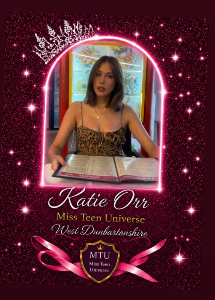 ✨ MEET KATIE ORR ✨ Please join us in welcoming Katie Orr, Miss Teen Universe West Dunbartonshire 2026! 👑