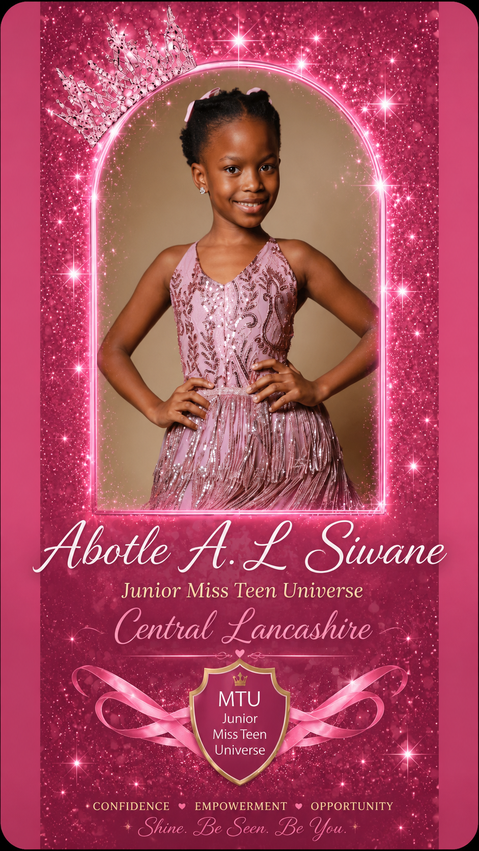 MEET OUR JUNIOR MISS TEEN UNIVERSE CENTRAL LANCASHIRE ✨