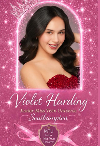 🌟 Meet Violet Harding. – Junior Miss Teen Universe Southampton