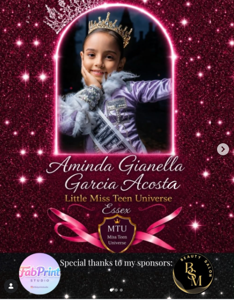 β¨ MEET AMINDA GIANELLA β¨ π Little Miss Teen Universe Essex 2026 π