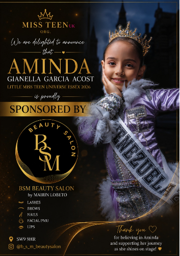 β¨ MEET AMINDA GIANELLA β¨ π Little Miss Teen Universe Essex 2026 π - Image 4